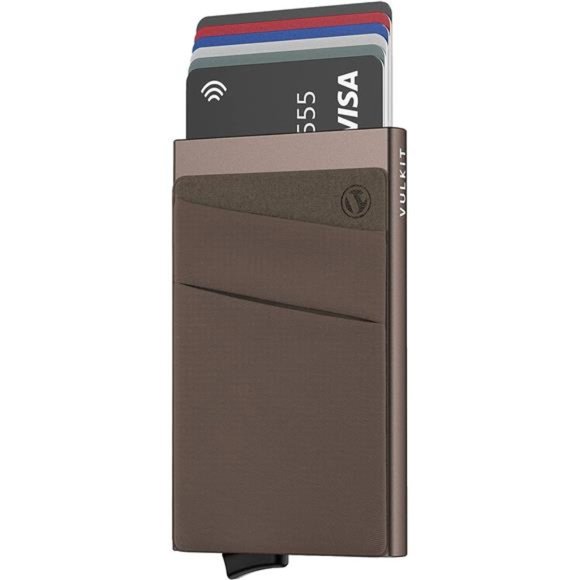 Elegant Style Pop Up Wallet for Men and Women-RFID Blocking Slim Metal Card Case - Picture 1 of 7